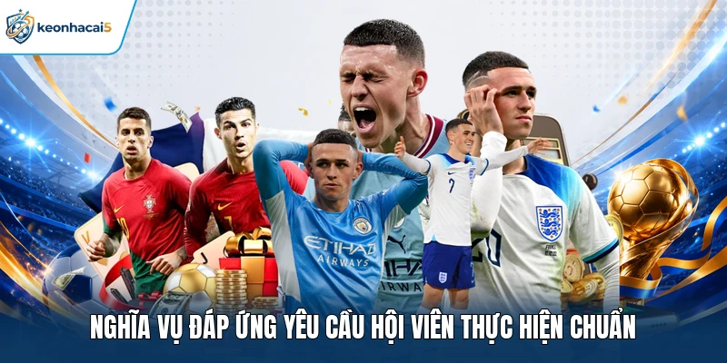 Nghĩa vụ đáp ứng yêu cầu hội viên thực hiện chuẩn