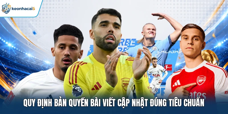 Quy định bản quyền bài viết cập nhật đúng tiêu chuẩn